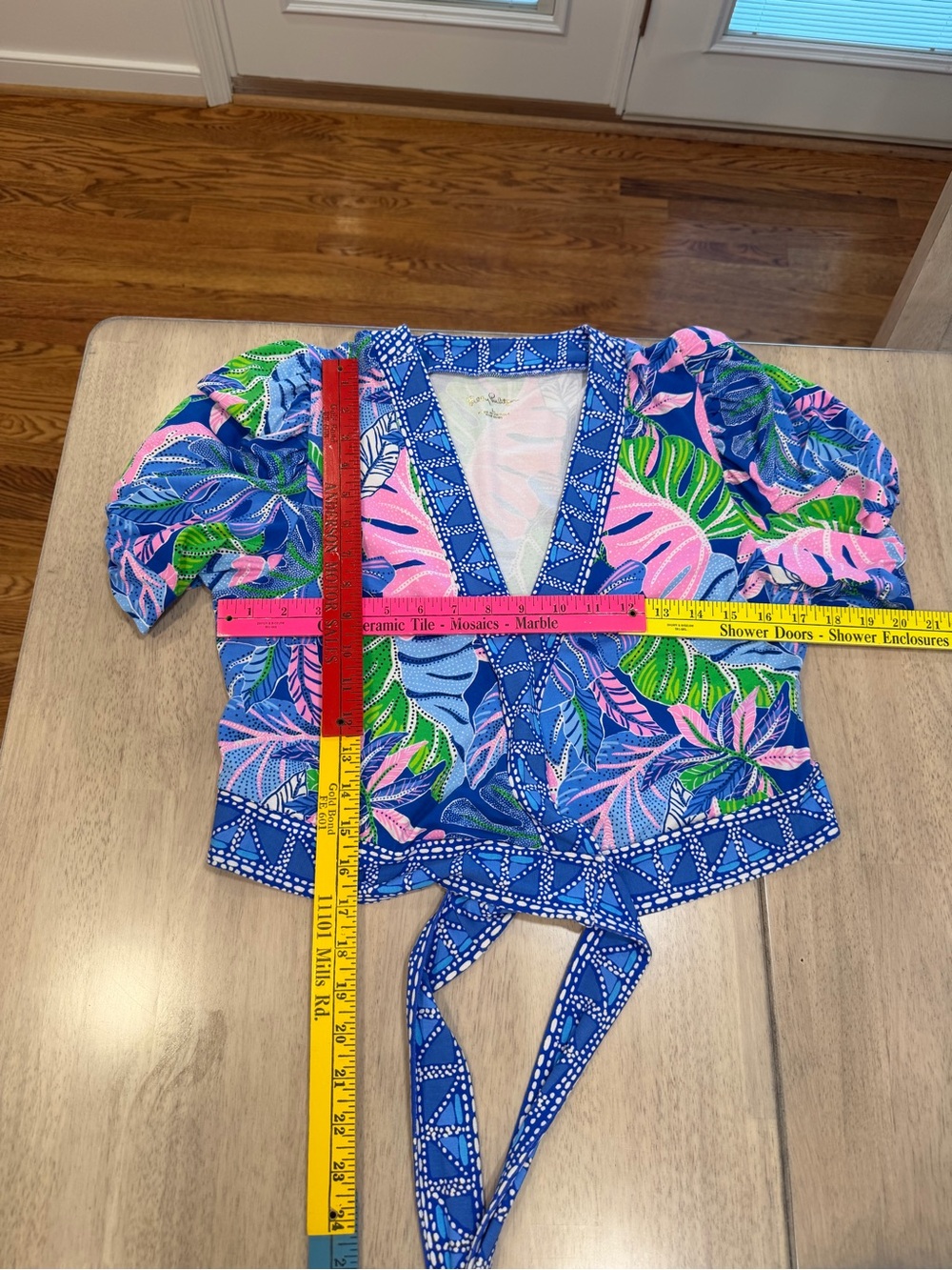Lilly Pulitzer tropical floral 2 piece maxi dress